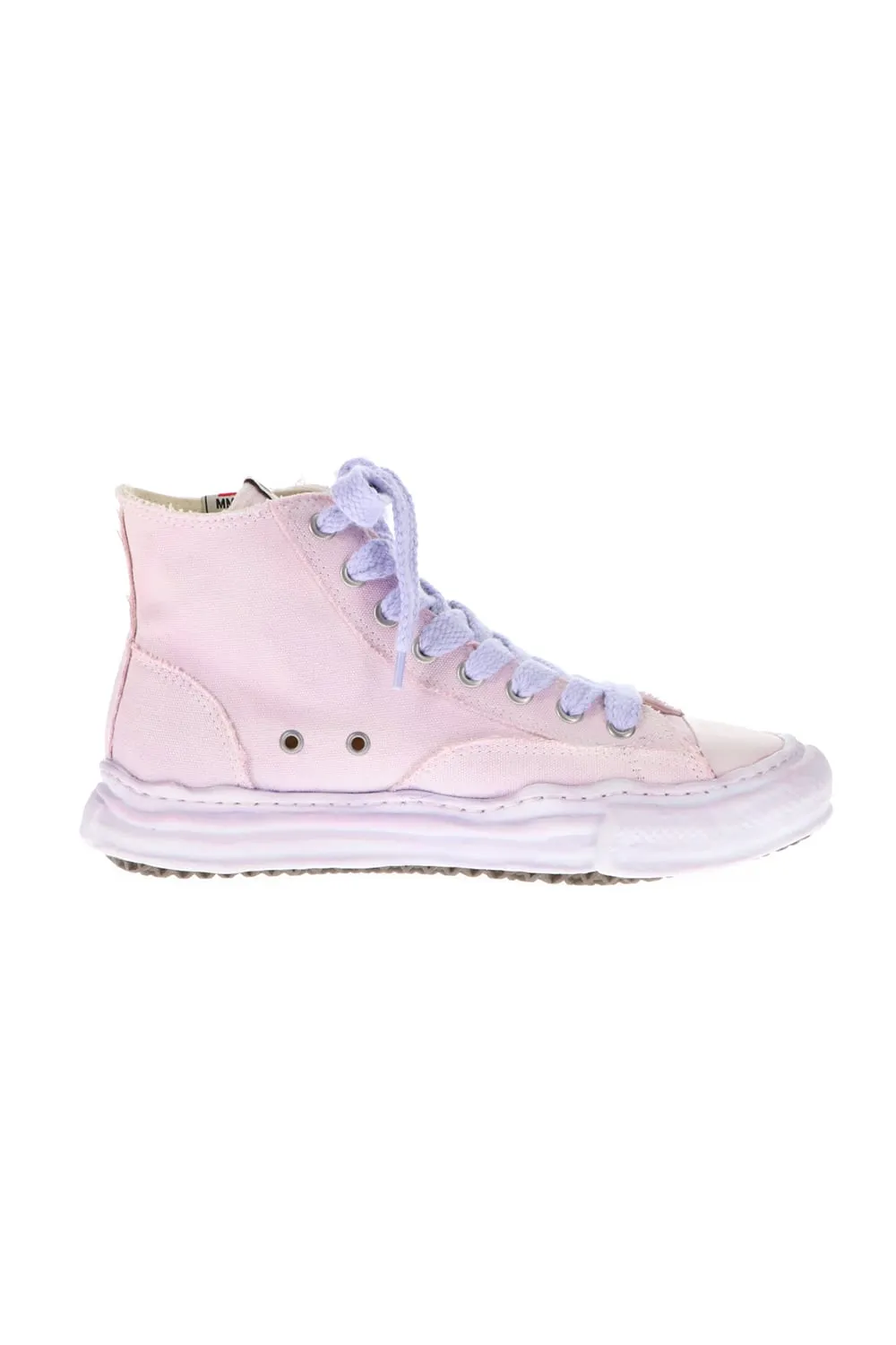 -PETERSON- Original sole over dyed Hi-top sneakers Purple