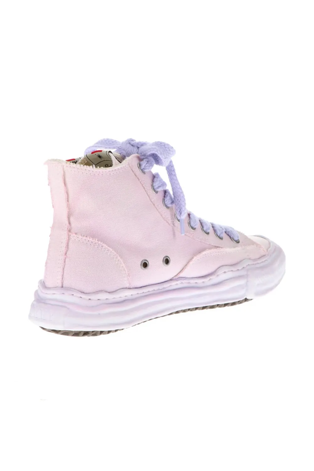 -PETERSON- Original sole over dyed Hi-top sneakers Purple