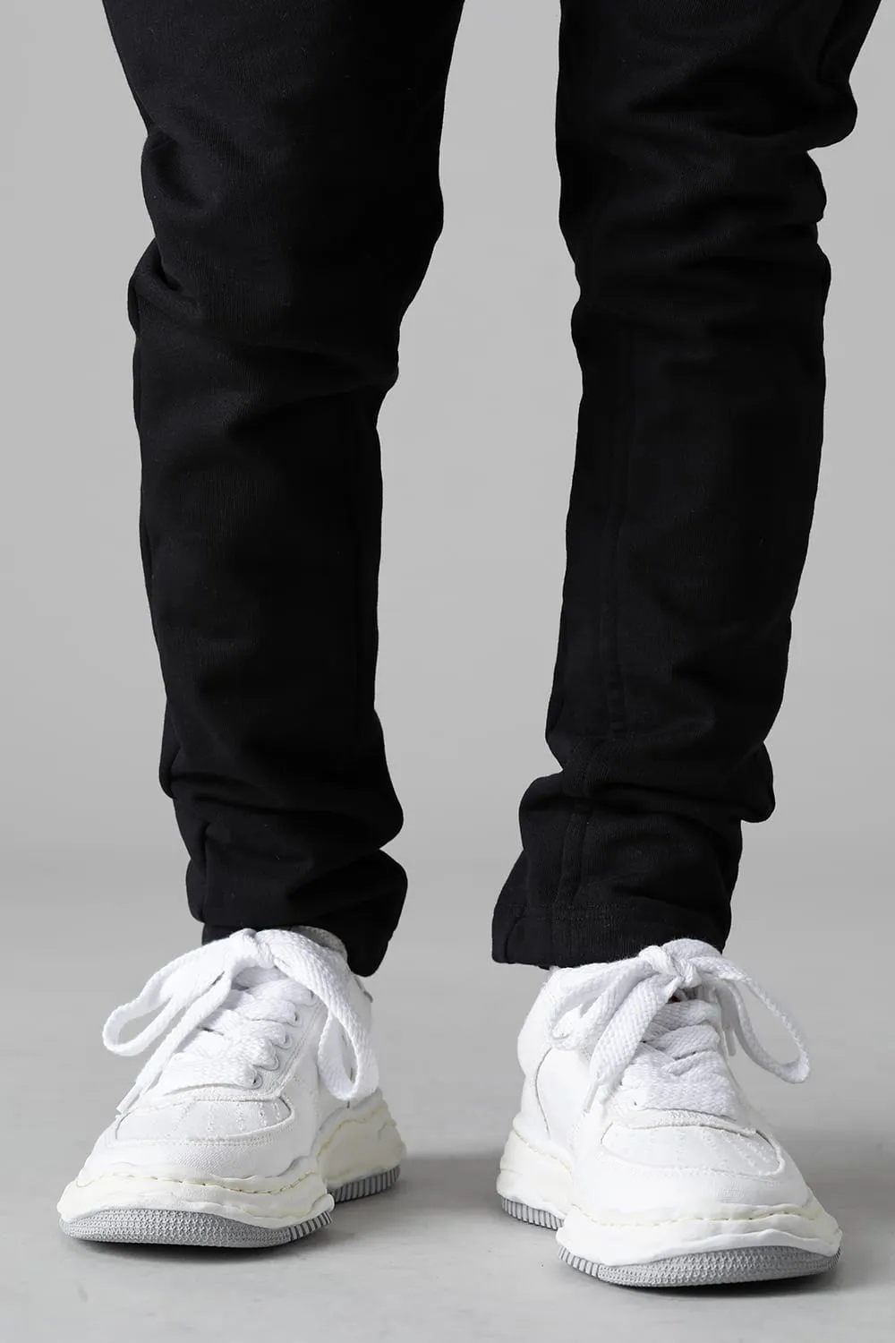 -WAYNE Low- Original sole washed canvas Low-Top sneakers White