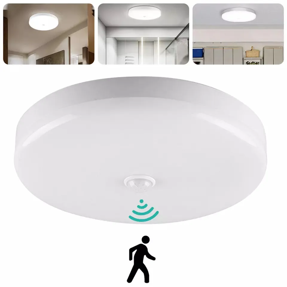 12W-36W Motion Sensor PIR LED Ceiling Lamp Corridor Bedroom Living Room Lights