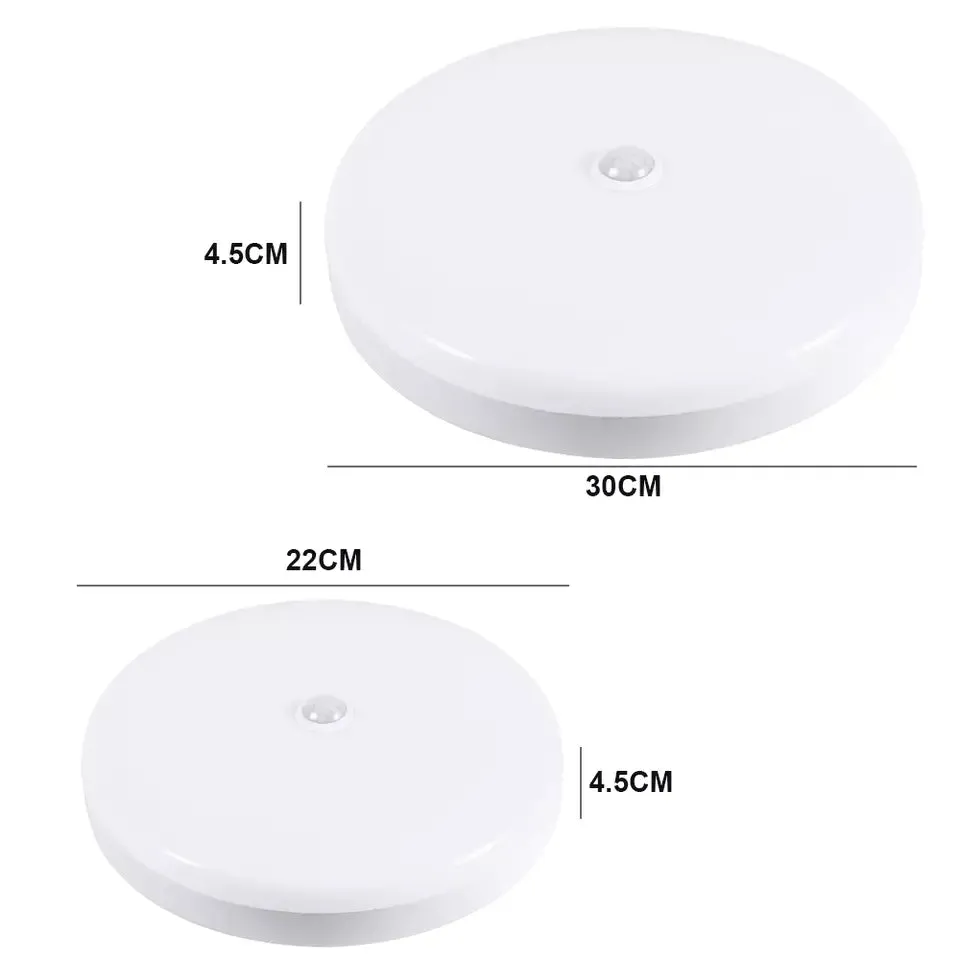 12W-36W Motion Sensor PIR LED Ceiling Lamp Corridor Bedroom Living Room Lights