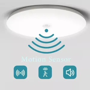 12W-36W Motion Sensor PIR LED Ceiling Lamp Corridor Bedroom Living Room Lights