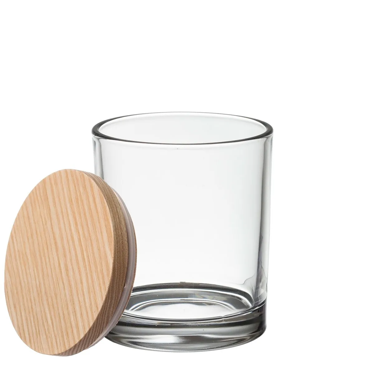 20cl Oxford Candle Glass - Clear- Pack Of 12
