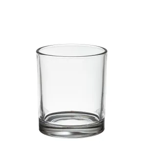 20cl Oxford Candle Glass - Clear- Pack Of 12