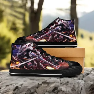 2B NieR Automata Shoes High Tops Sneakers for Kids and Adults