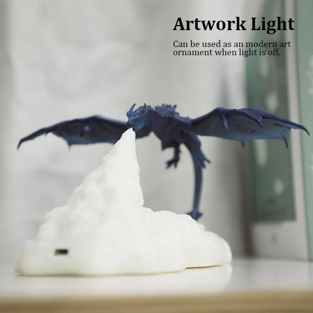 3D LED Dragon Lamp Night Light