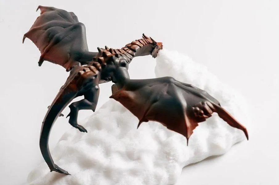 3D LED Dragon Lamp Night Light