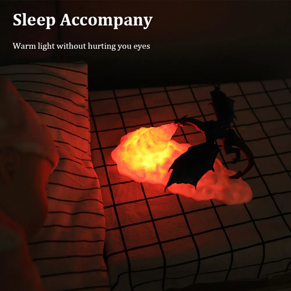 3D LED Dragon Lamp Night Light
