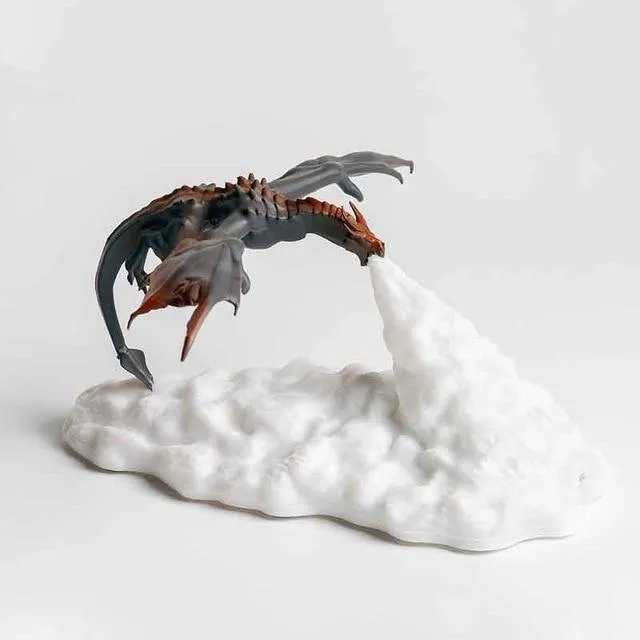 3D LED Dragon Lamp Night Light
