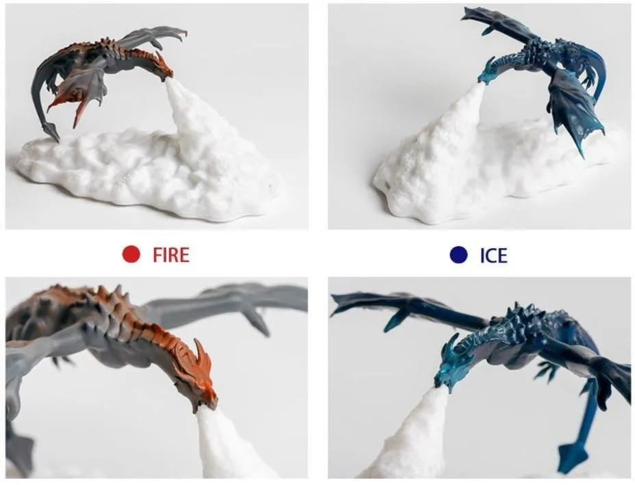 3D LED Dragon Lamp Night Light