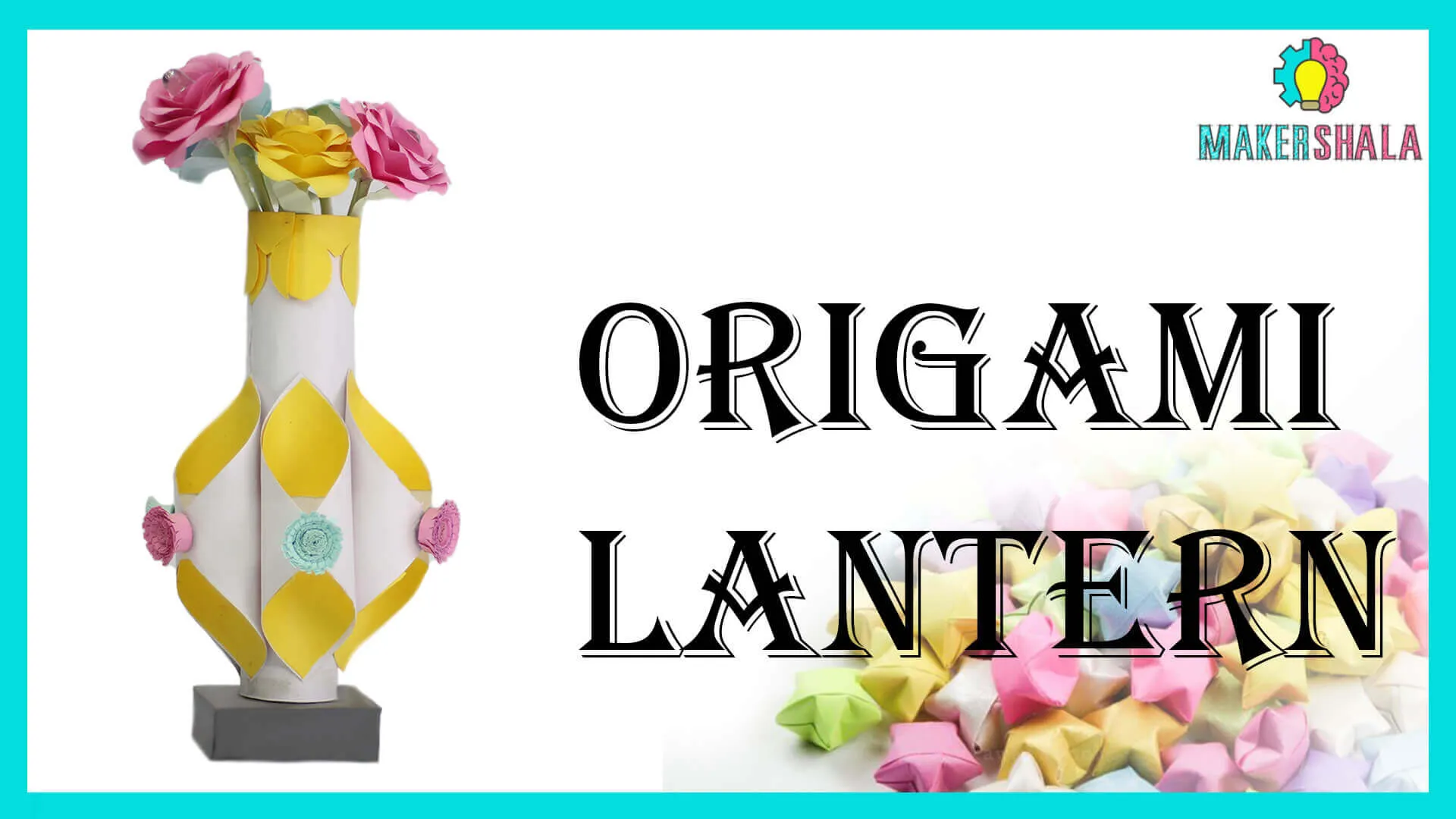 3D Printed Base for Origami Lantern DIY Project