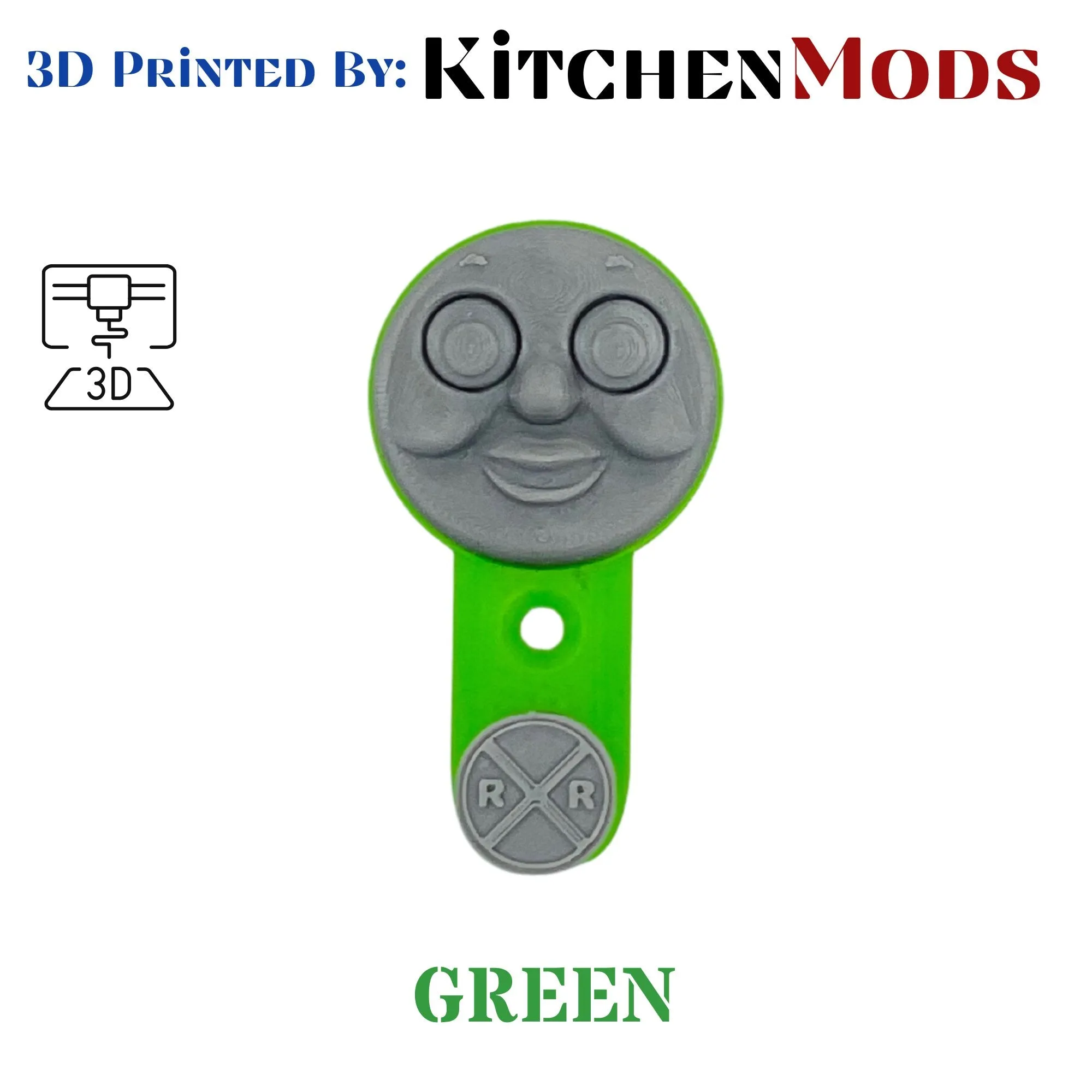 3D Printed Thomas and Friends Themed Coat Hook/Bath Hook/Hat Hook/Keys PLA