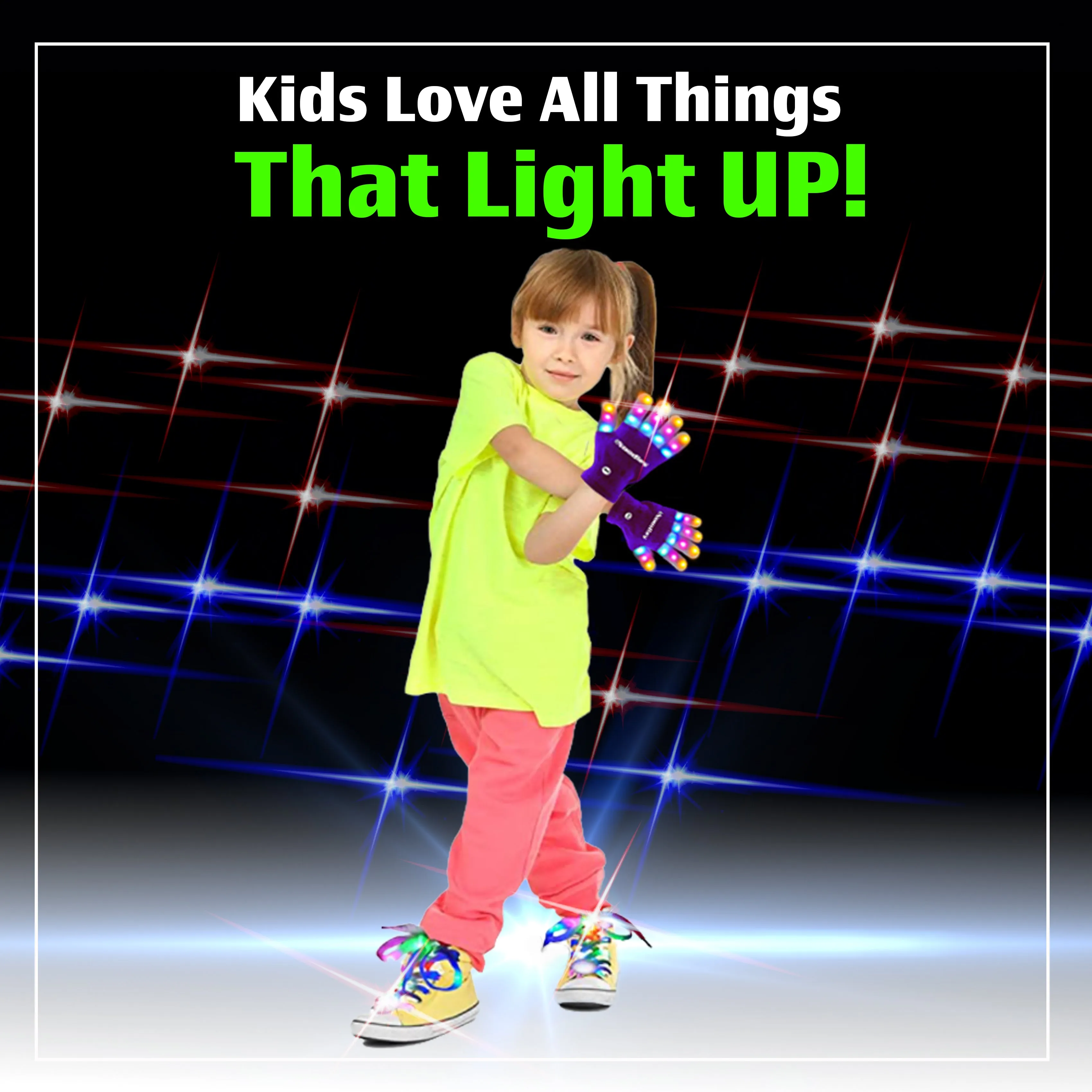 |4 Pairs| 5 Color Flashing LED Light Up Shoe Laces Glow in the Dark White Tie Shoelaces for Sneakers, Skates, 45 inch