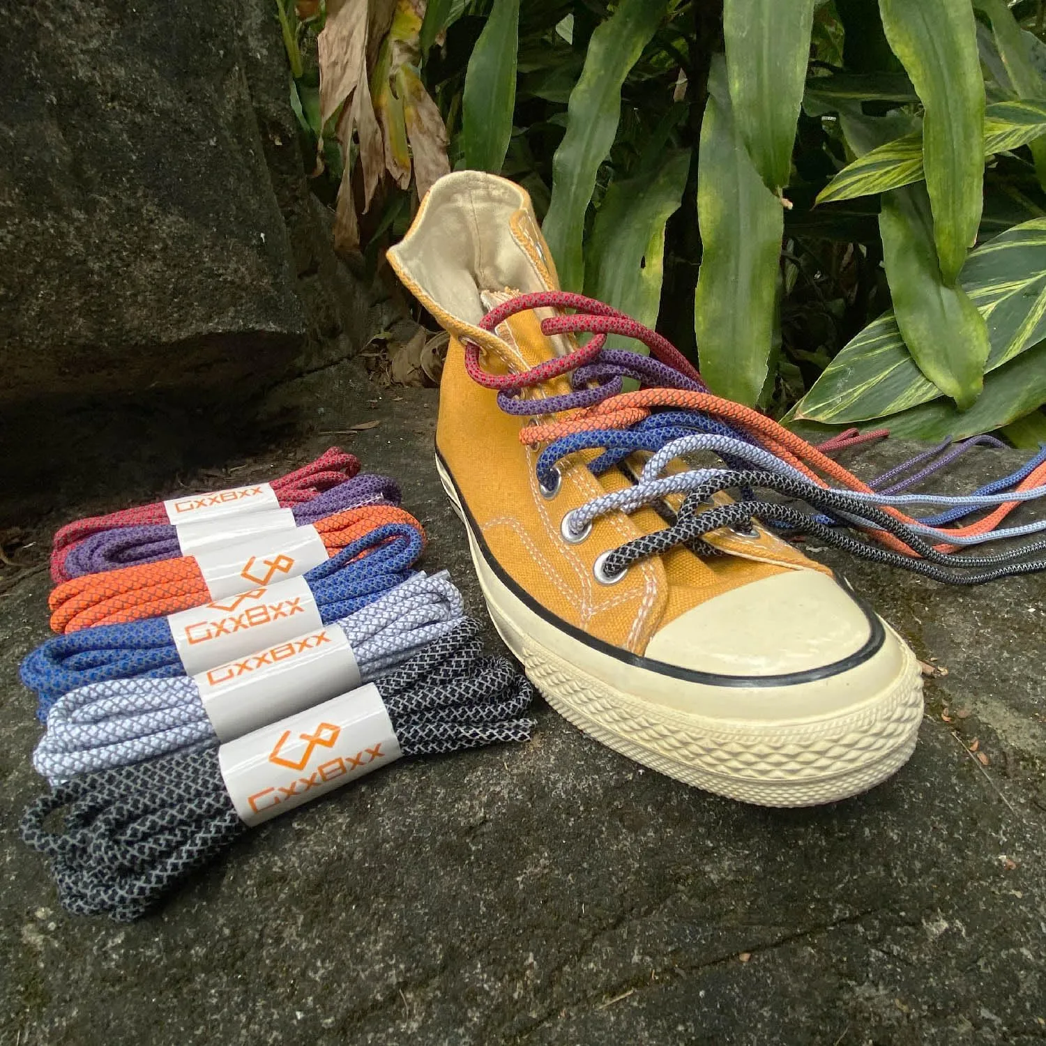 6 Pairs Sport Round Shoe Laces Reflective