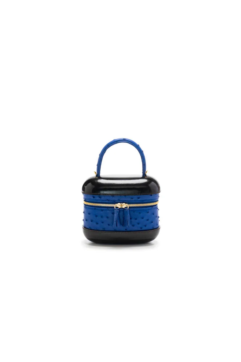 6741S - Ostrich Top Handle Bag