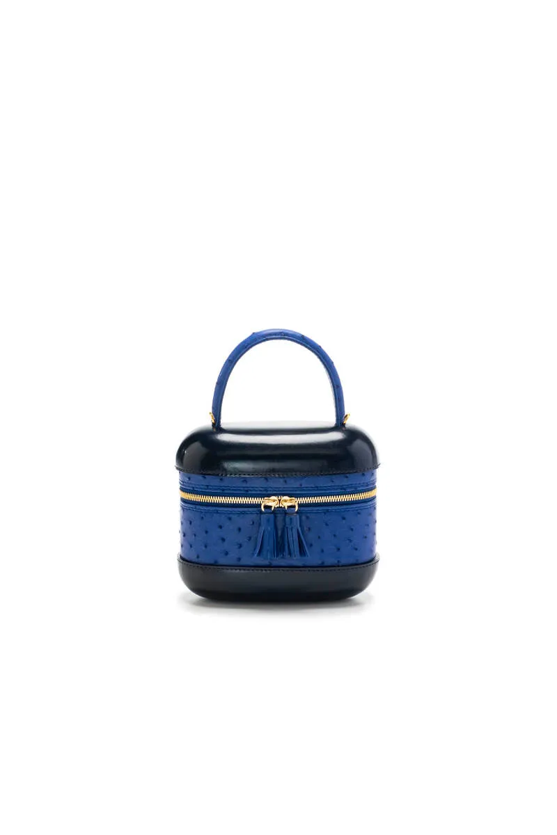 6741S - Ostrich Top Handle Bag