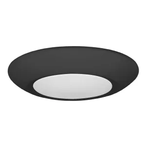 6" Black LED Disk LED Color Select