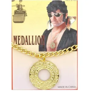 70's Disco Fever Medallion