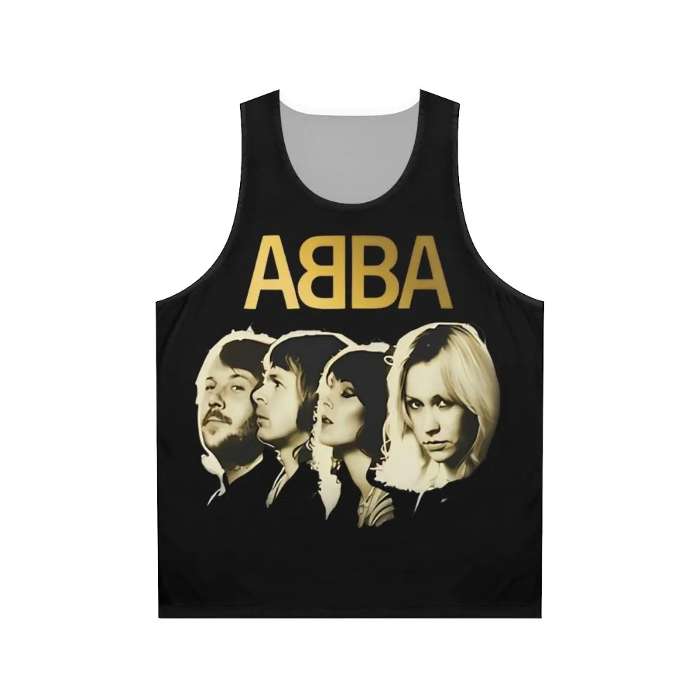 Abba Unisex 70s Disco Tank Top