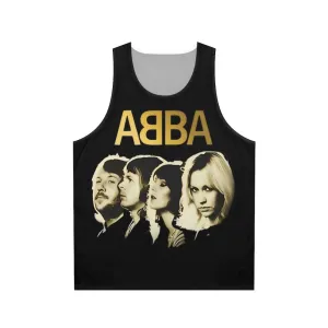 Abba Unisex 70s Disco Tank Top