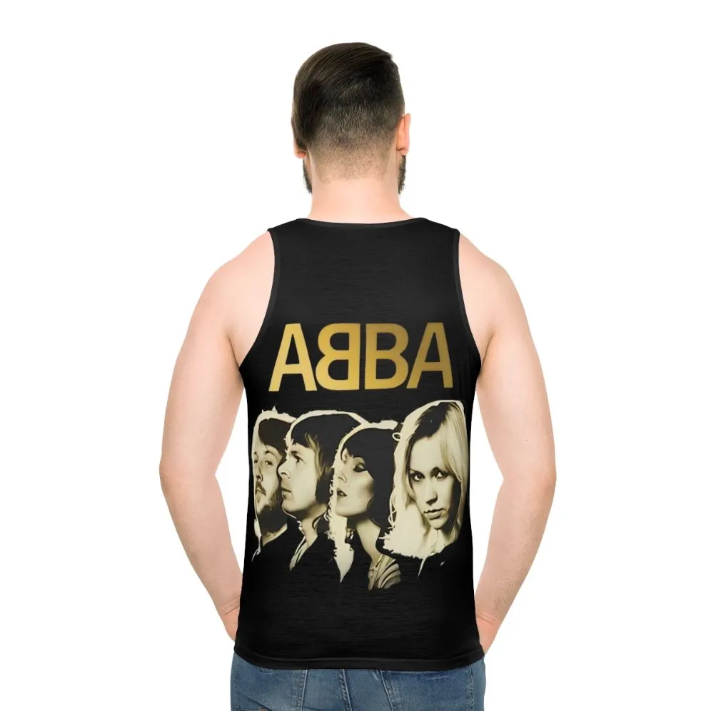 Abba Unisex 70s Disco Tank Top