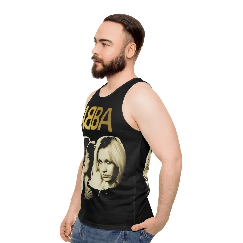 Abba Unisex 70s Disco Tank Top