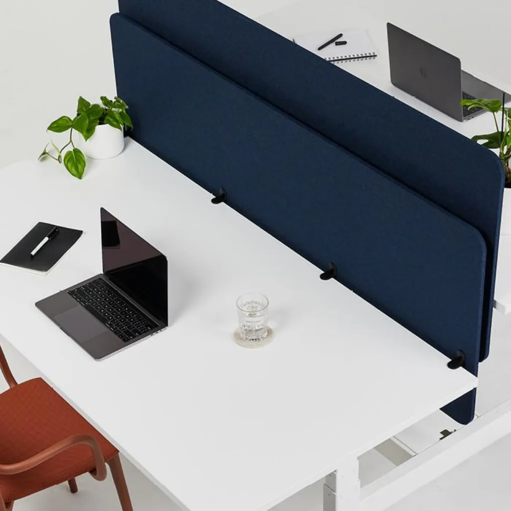 Acoustic Vicinity Slate Desk Mounted Screen