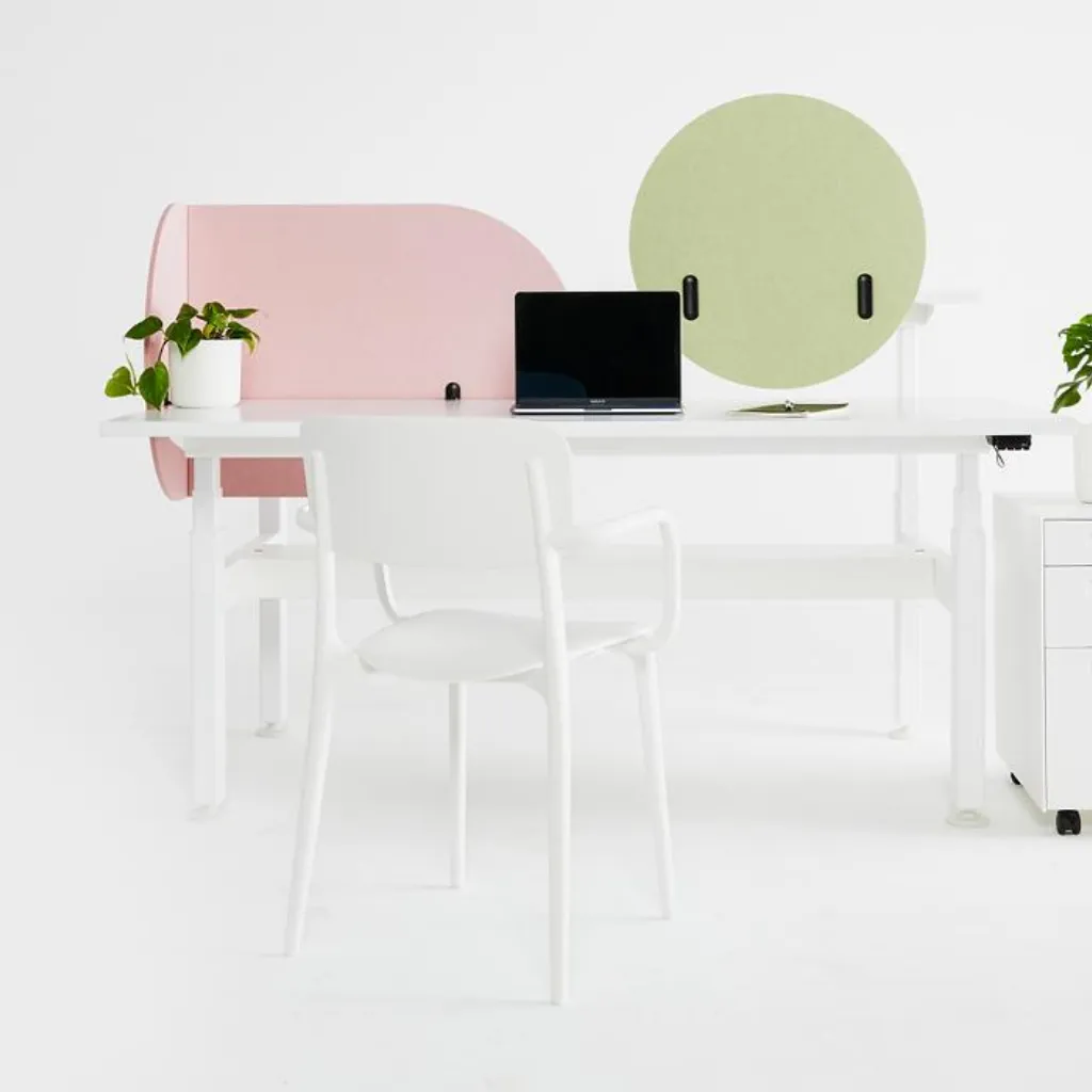 Acoustic Vicinity Slate Desk Mounted Screen
