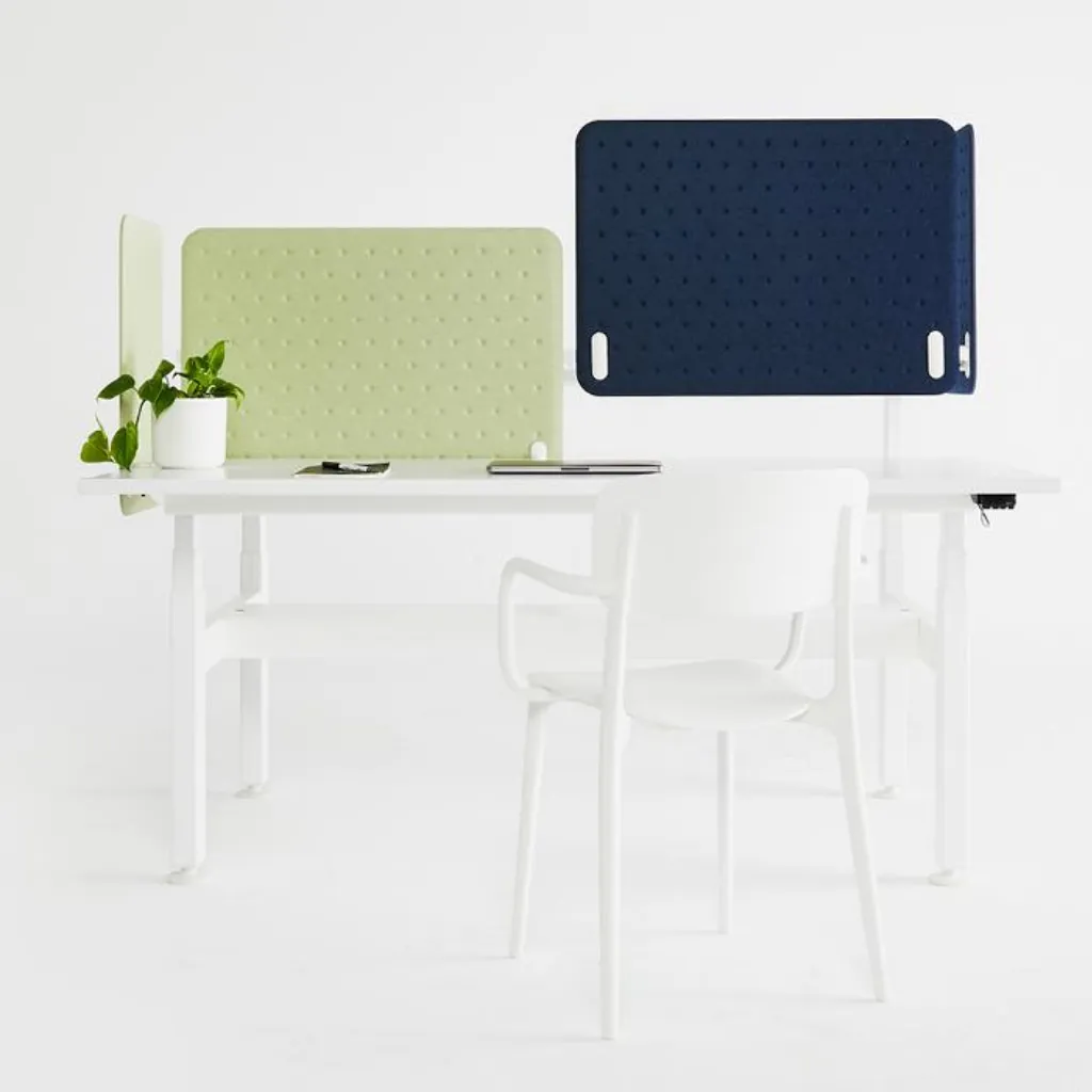Acoustic Vicinity Slate Desk Mounted Screen