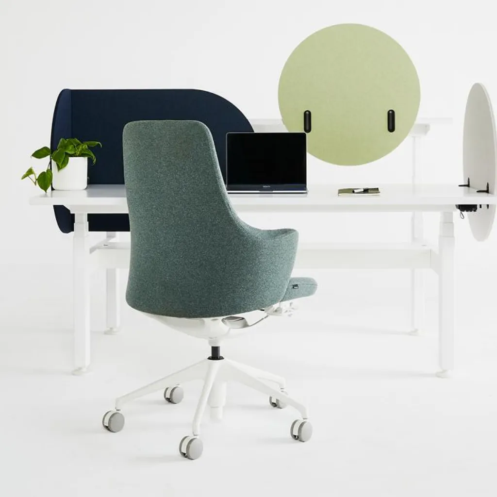 Acoustic Vicinity Slate Desk Mounted Screen