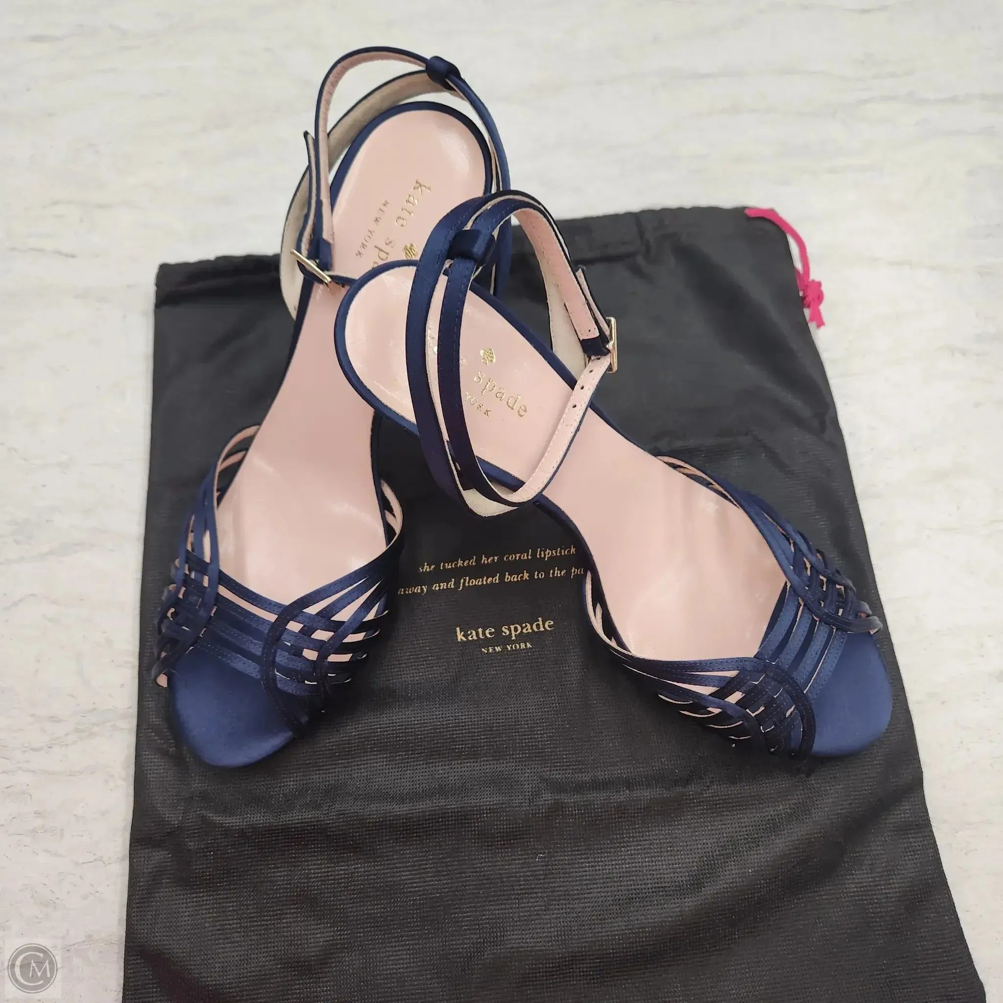 Sole Soft Shoes Designer By Kate Spade In Blue, Size: 9.5