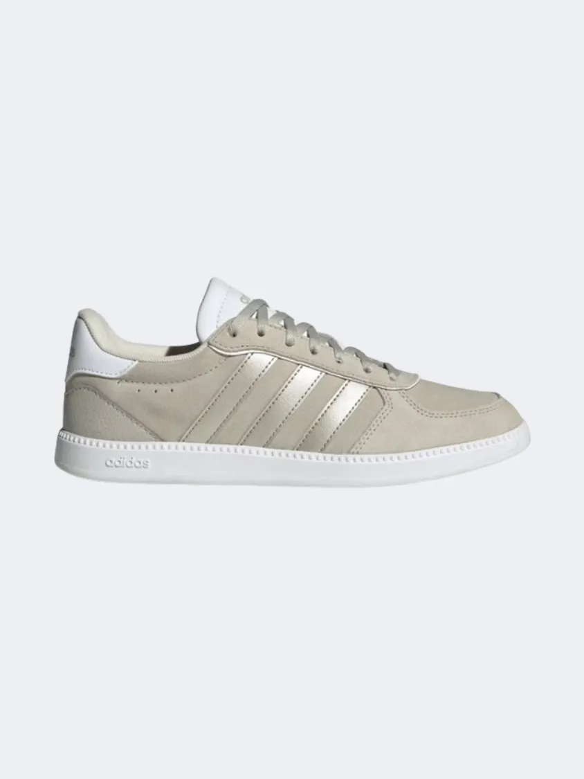 Adidas Breaknet Sleek Women Sportswear Shoes Putty Grey/Aluminium