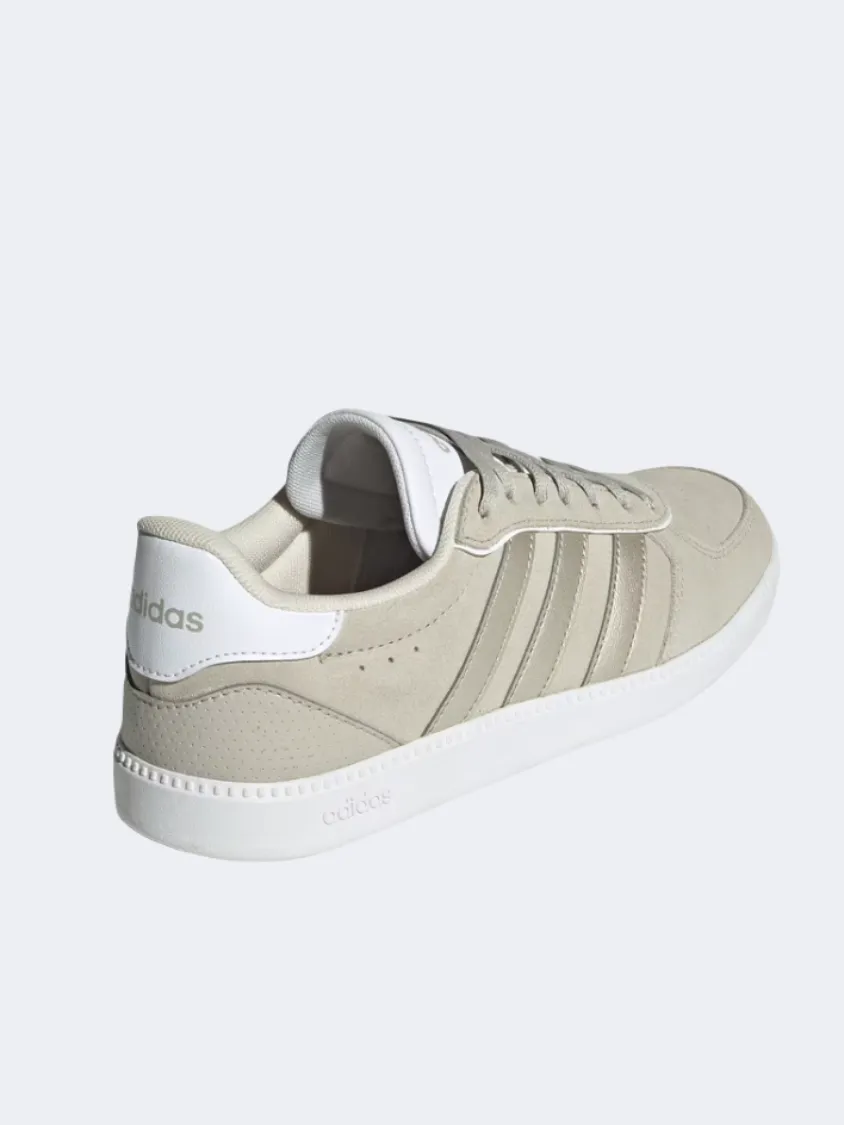 Adidas Breaknet Sleek Women Sportswear Shoes Putty Grey/Aluminium