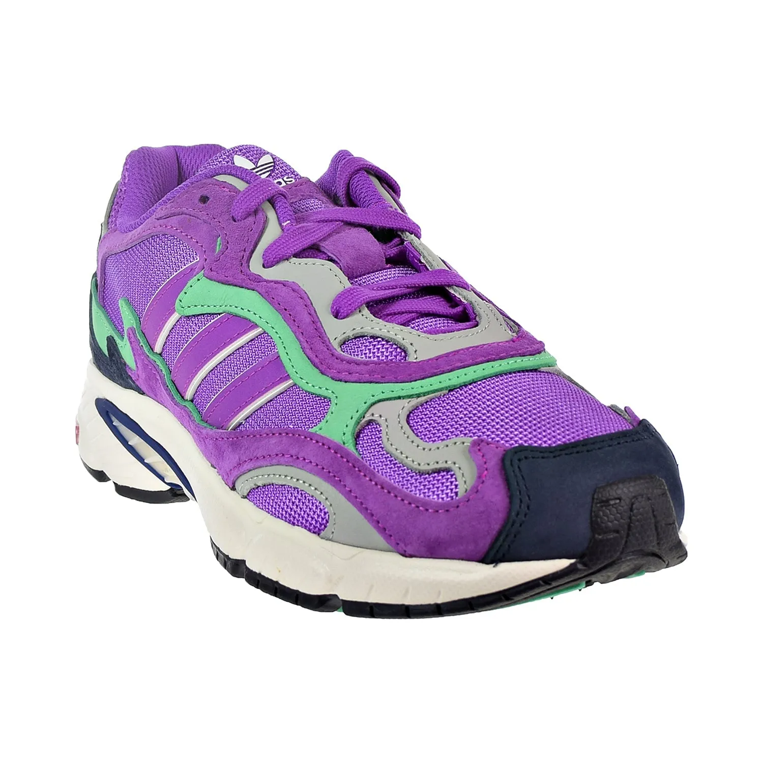 Adidas Temper Run Men's Shoes Shock Purple/Green