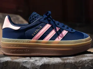 Adidas Women's Gazelle Bold 'Dark Blue/Pink Spark'