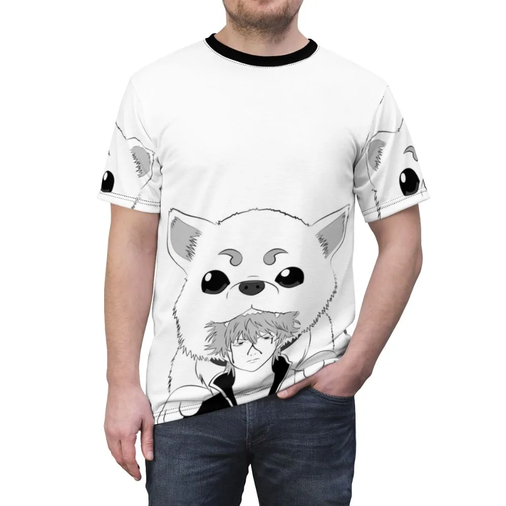 Adorable Dog God Inspired T-Shirt | Gintama Themed Apparel