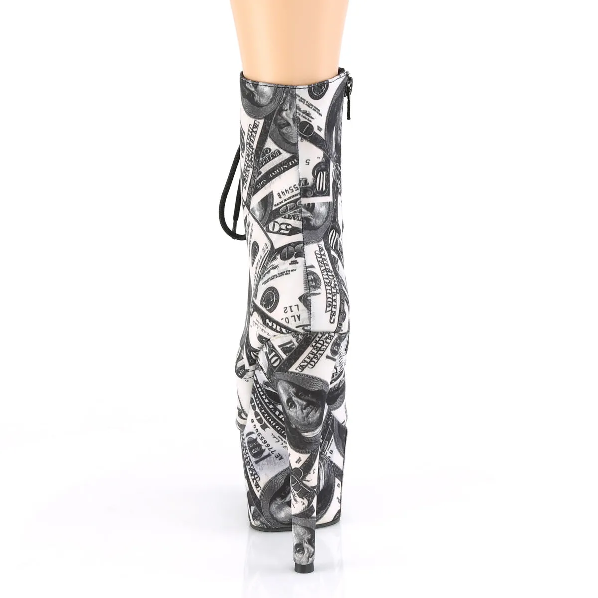 ADORE-1020DP Pleaser White & Black Sexy Platform Shoes (Pole Dancing Heels)