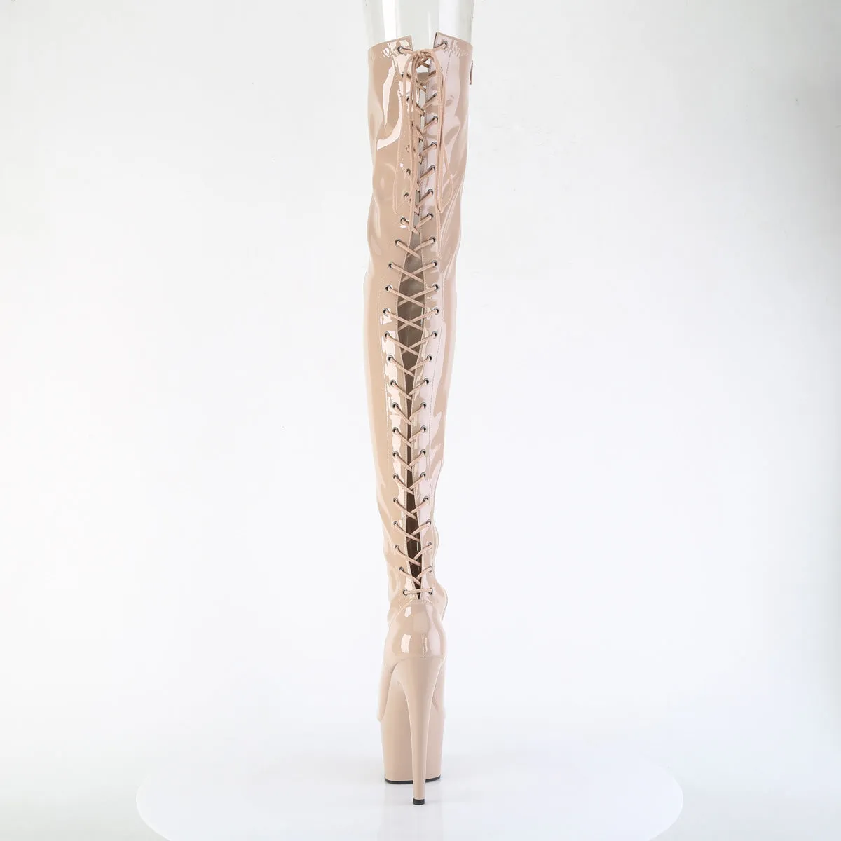 ADORE-3850 Pleaser Nude Sexy Platform Shoes (Pole Dancing Heels)