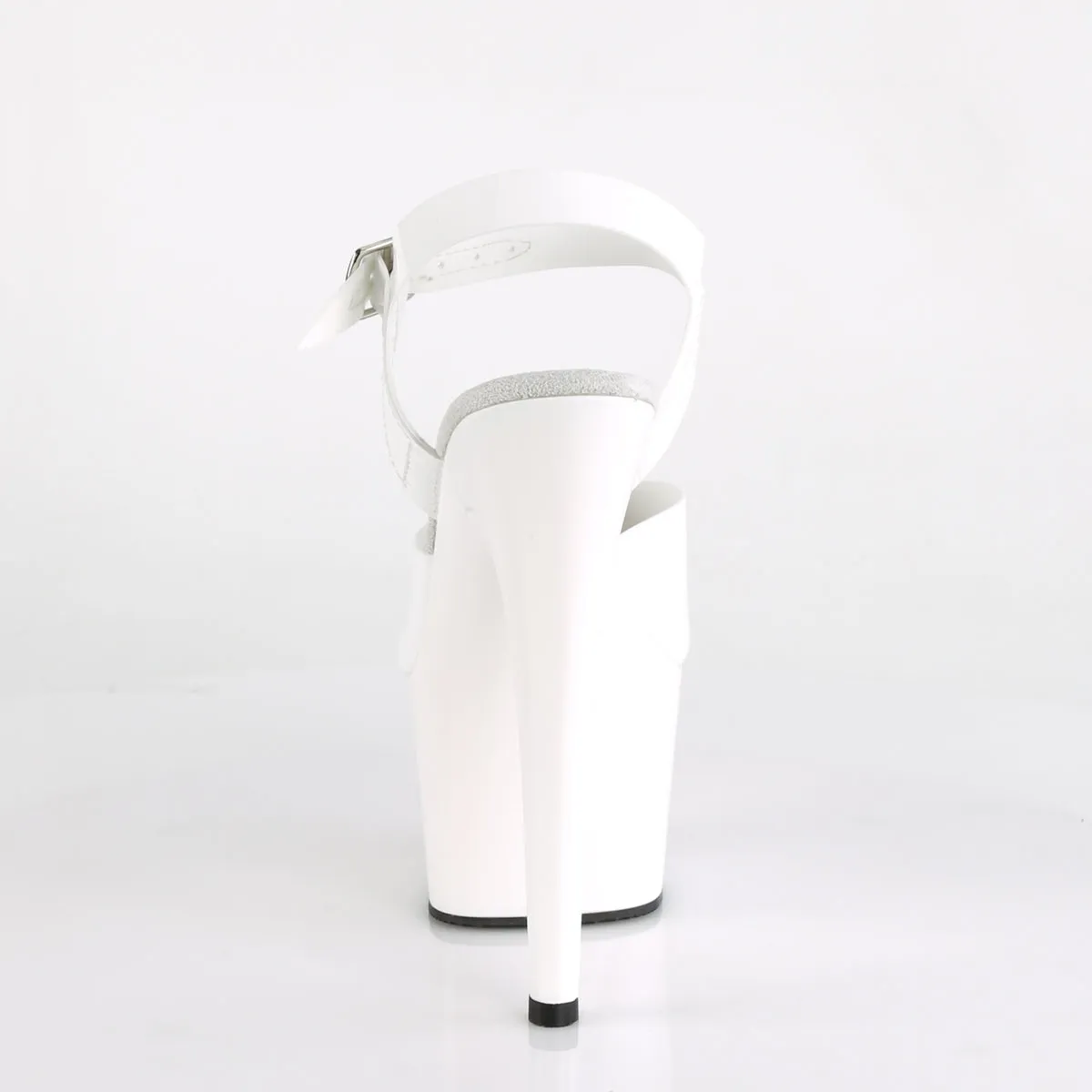 ADORE-708N Pleaser White Sexy Platform Shoes (Pole Dancing Heels)