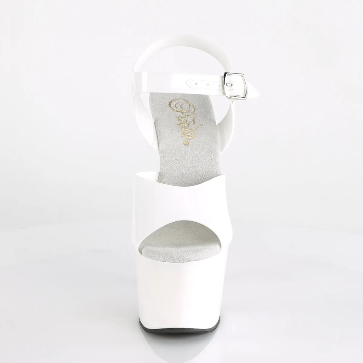 ADORE-708N Pleaser White Sexy Platform Shoes (Pole Dancing Heels)