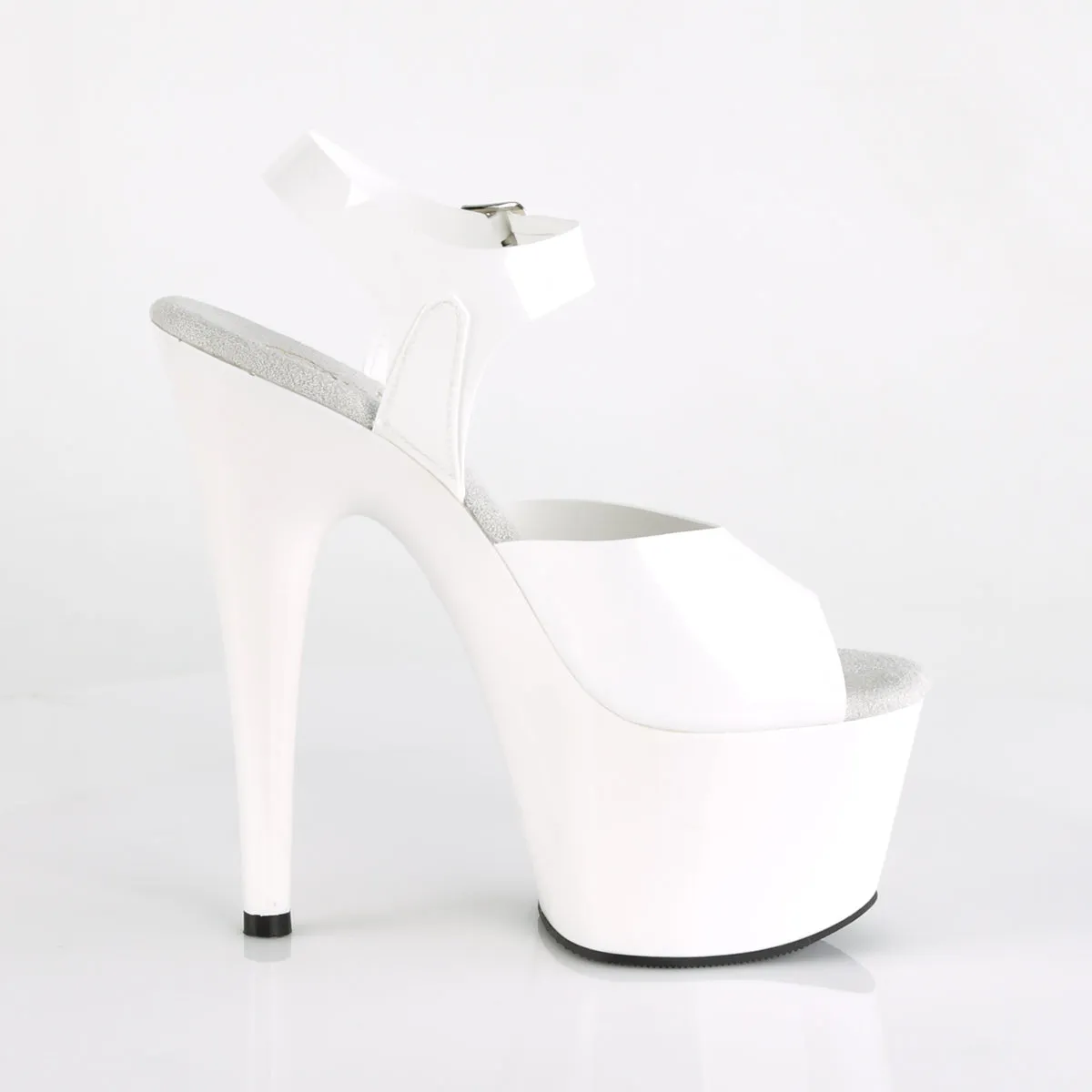 ADORE-708N Pleaser White Sexy Platform Shoes (Pole Dancing Heels)