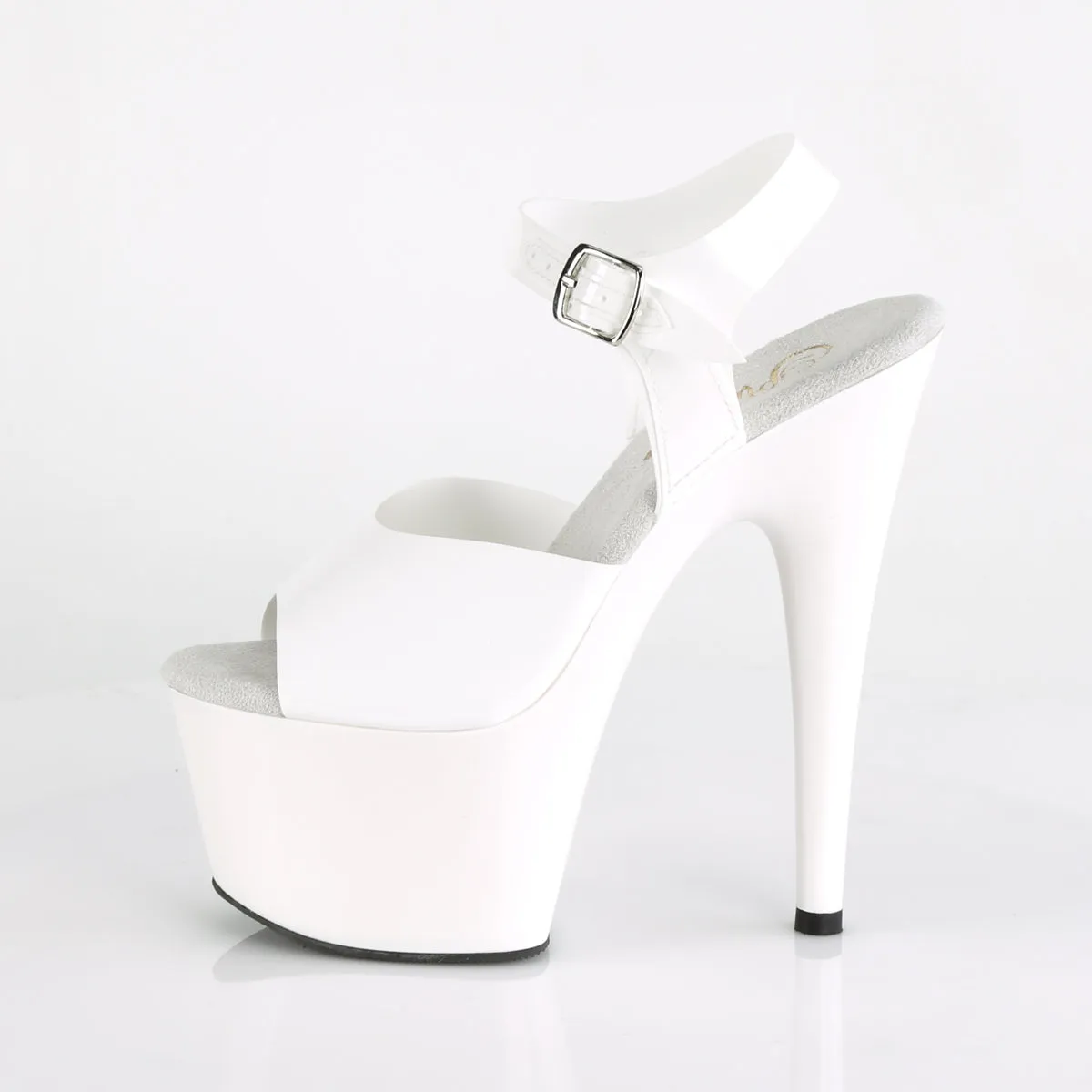 ADORE-708N Pleaser White Sexy Platform Shoes (Pole Dancing Heels)