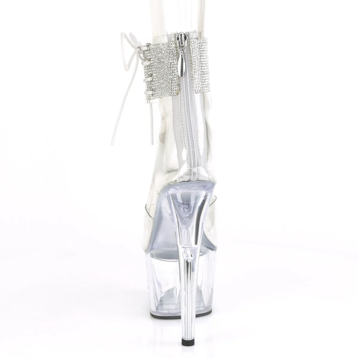 ADORE-724RS Pleaser Clear Sexy Platform Shoes (Pole Dancing Heels)