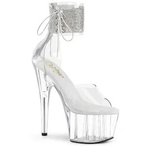 ADORE-724RS Pleaser Clear Sexy Platform Shoes (Pole Dancing Heels)