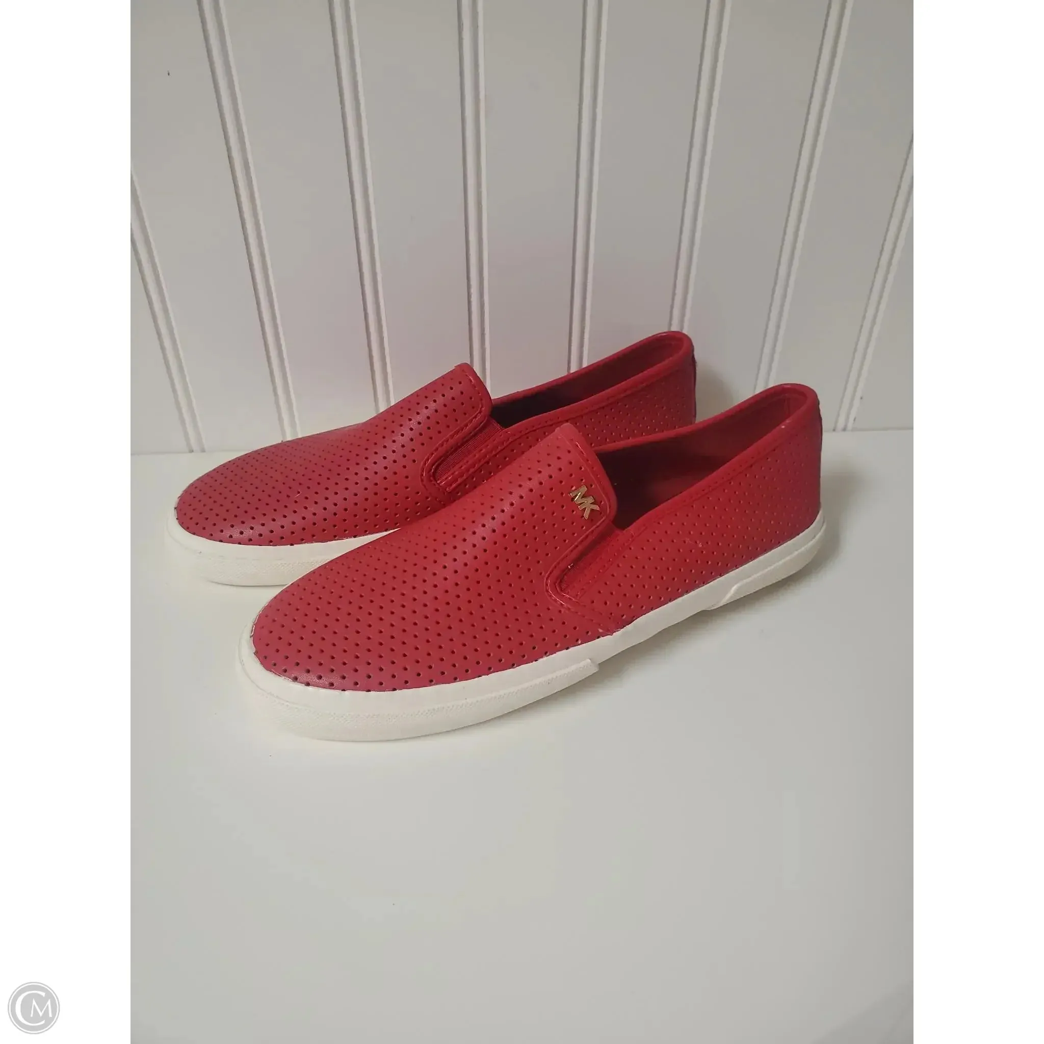 Shoes Designer By Michael Kors In Red, Size: 6.5 Freeze Proof