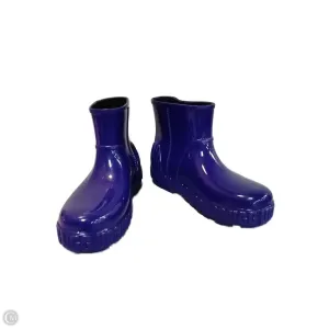 Slip On Boots Designer By Ugg In Blue, Size: 6