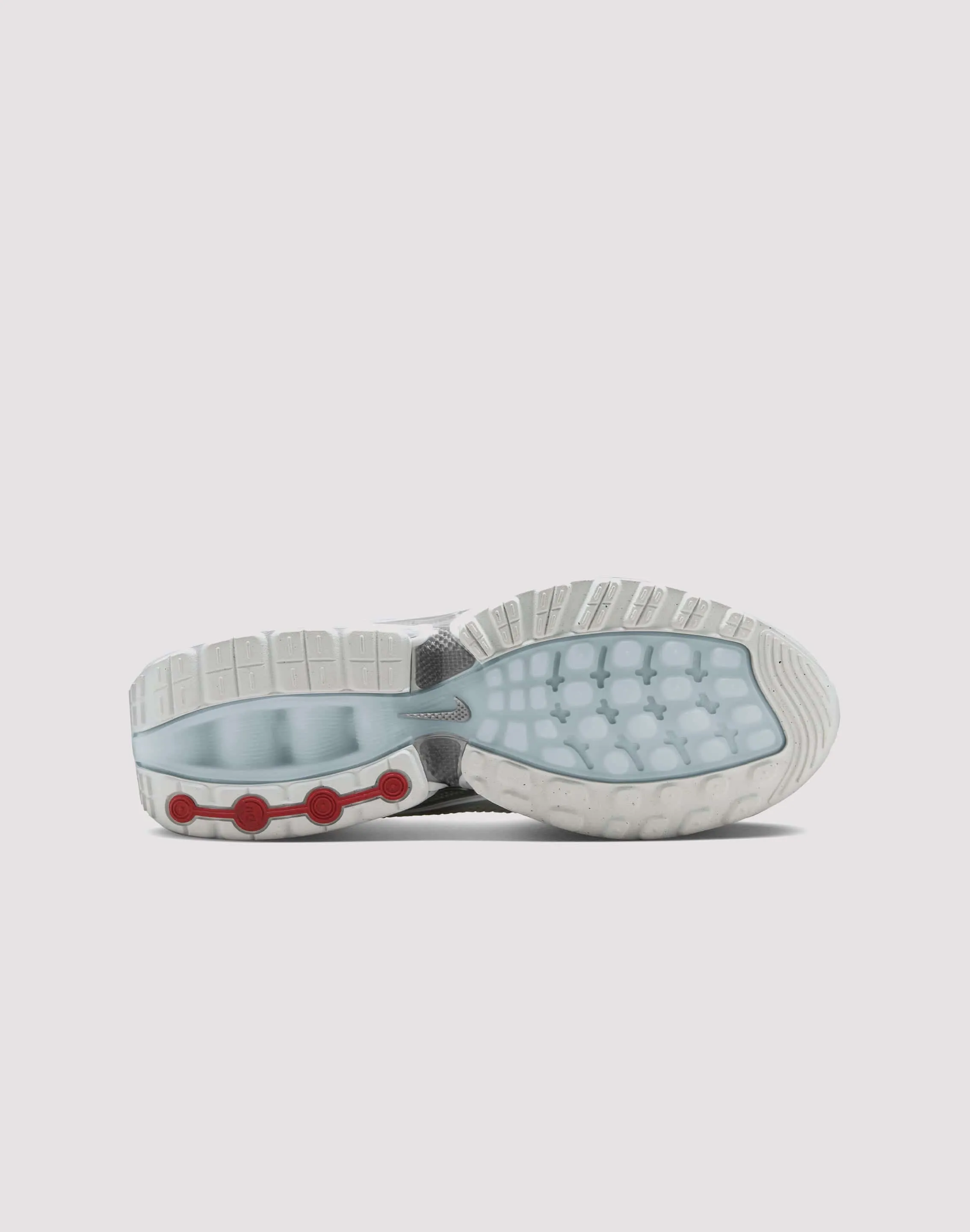 Nike Air Max Dn White/Metallic Silver fabric shoes PU - midsole