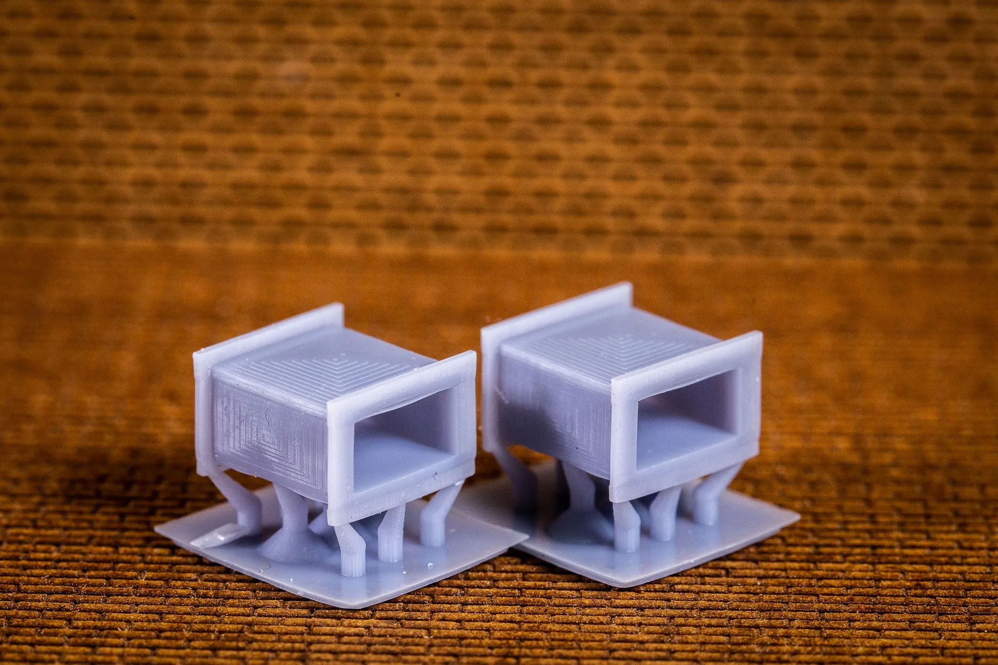 Air conditioner duct 1 section 12L 12w 8h – 10 pack – HO Scale