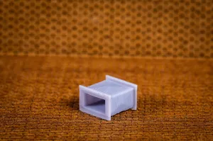 Air conditioner duct 1 section 12L 12w 8h – 10 pack – HO Scale