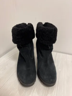 Boots Designer By Ugg In Black, Size: 8 All Weather Urban Walkers